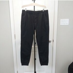 Old Navy Black Jogger Sweatpants with Elastic Waistband